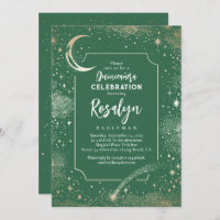 Estrellas de oro celestes y quinceanera nocturna l