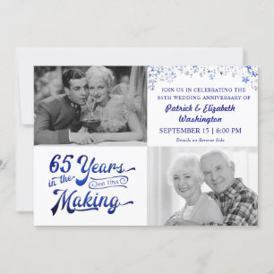Invitación Estrellas de Plata Zafiro del 65º Aniversario