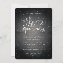 Invitación Estrellas Spooktaculares de Halloween de edad avan