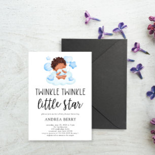Invitación Estrellita Brillante Niño