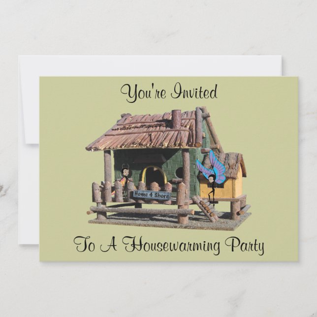 Invitación Estreno de una casa (Anverso)