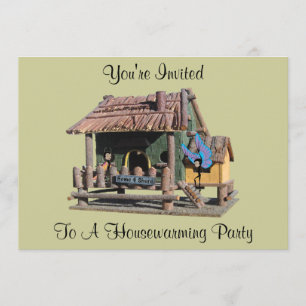 Invitación Estreno de una casa