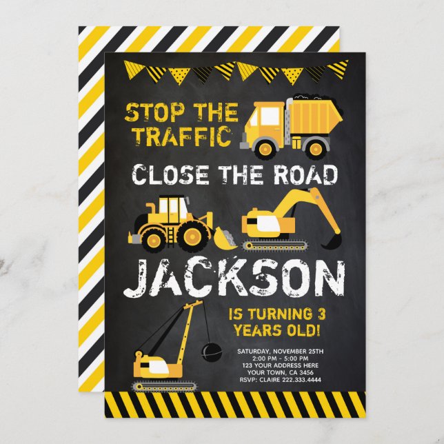 Invitación Estructura (Anverso / Reverso)