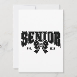 Invitación Estudiante de graduación senior estimada 2025 Vint