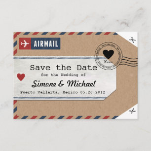 Invitación Etiqueta de Equipaje de Correo Aéreo Italia Invita