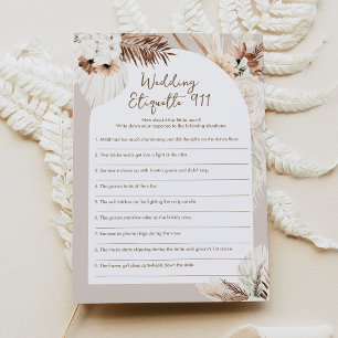 Invitación Etiqueta del Boda SIERRA 911 juego de ducha de nov