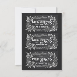 Invitación Etiquetas de regalo de Navidad imprimibles