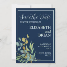 Eucalipto Save the Date