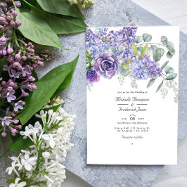 Invitación Eucalipto tropical Sucultores Boda de código QR