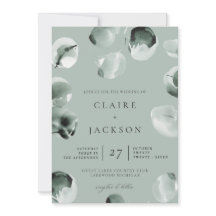 Eucalipto verde silencioso Boda moderno