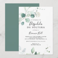 Eucalipto Verde Verano Ducha de Novias Española