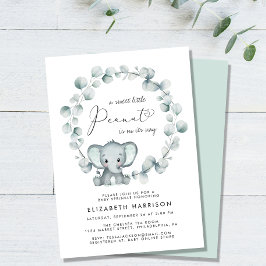 Invitación Eucalyptus Baby Sprinkle
