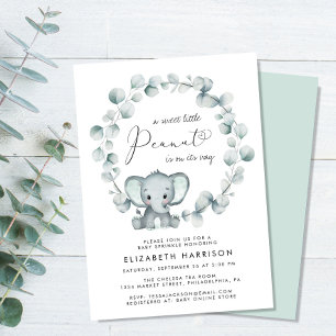 Invitación Eucalyptus Baby Sprinkle