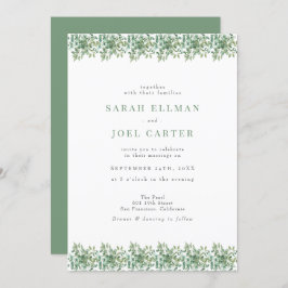 Invitación Eucalyptus Boda