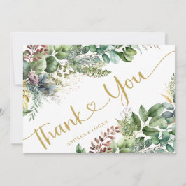 Invitación Eucalyptus Boda Botánico Gracias Cartas