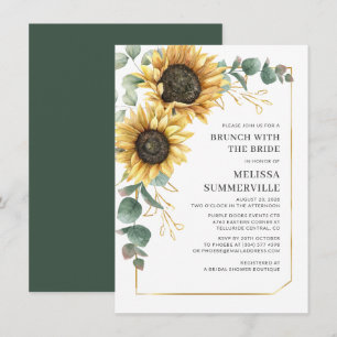 Invitación Eucalyptus Brunch con Verdor de Novia