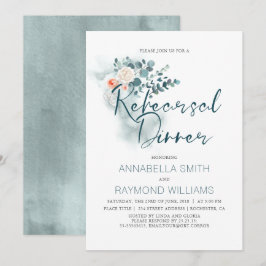 Invitación Eucalyptus | Cena de ensayo de vegetación acuática