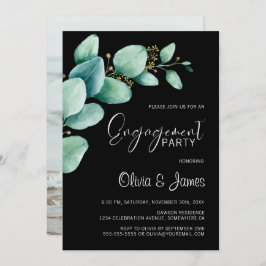 Invitación Eucalyptus deja foto partido de compromiso negro