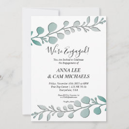 Invitación Eucalyptus | Estamos comprometidos