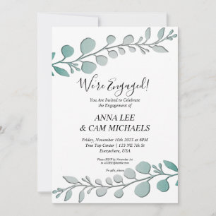 Invitación Eucalyptus   Estamos comprometidos
