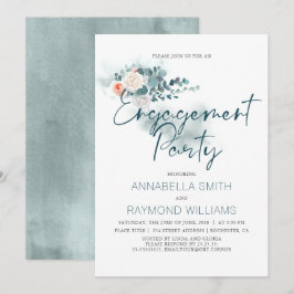 Invitación Eucalyptus | Fiesta de compromiso de la energía de