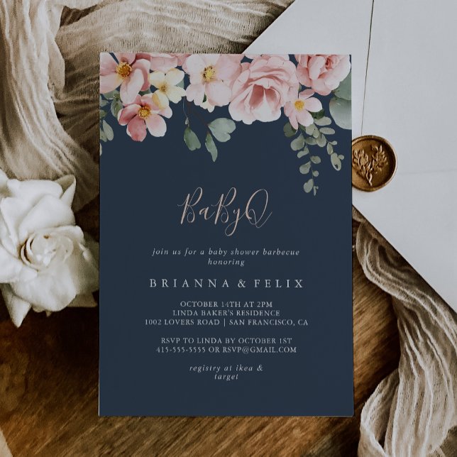 Invitación Eucalyptus Garden BabyQ Baby Shower Barbecue (Subido por el creador)