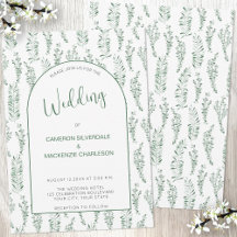 Eucalyptus Greenery Elegante Boda