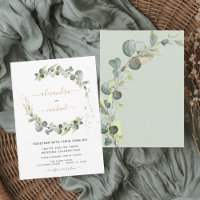 Eucalyptus Greenery Succulent Elegant Wedding