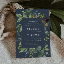 Invitación Eucalyptus Grove | Boda Botánico de Marina y Verde