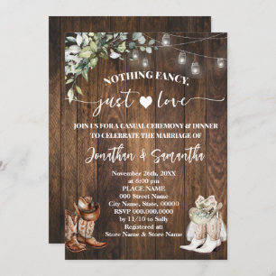 Invitación Eucalyptus Nada Más Fantástico Que Amar Al Boda Ca