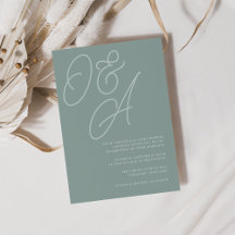 Eucalyptus | Script Watermark Monogram Boda