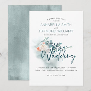 Invitación Eucalyptus   Vegetación acuática   Boda floral
