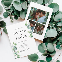 Eucalyptus verde con Boda fotográfico