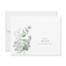 Eucalyptus Wedding RSVP