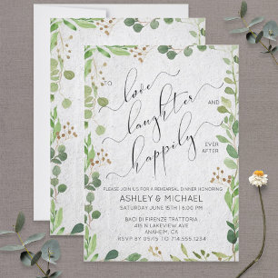 Invitación EUCALYPTUS Y BERRY   Afortunadamente Siempre Despu