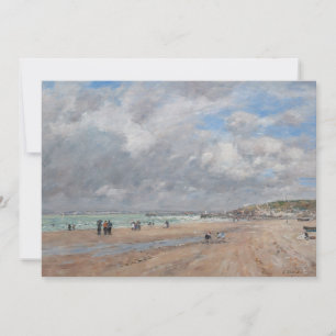 Invitación Eugene Boudin - La playa de Deauville