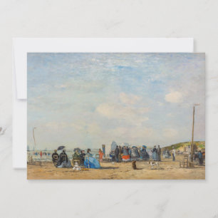 Invitación Eugene Boudin - Reunión en la playa