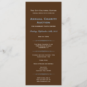 Invitación Evento corporativo de gala de negocios azul Espres