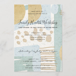 INVITACIÓN EVENTO DE ARTE GEOMÉTRICO MODERNO DE AQUA SUTIL