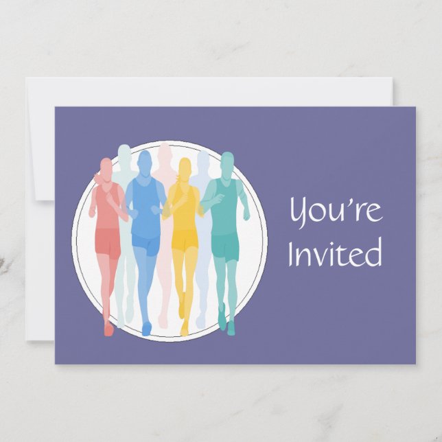 Invitación Evento de Carreras en ejecución de seguimiento (Anverso)