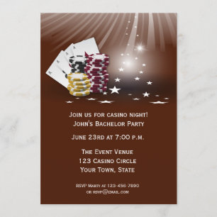 Invitación Evento de Casino