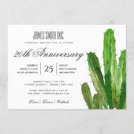 Invitación EVENTO DE FIESTA CORPORATIVA DE ACUARIO DE Cactus 