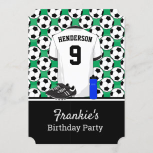 Invitación Evento de fútbol juvenil junior