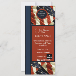 Invitación Evento de la empresa Red White & Blue