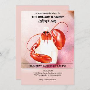 Invitación Evento de Lobster Chef Seafood