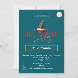 Invitación Evento de oficina de la fiesta de Halloween del Go