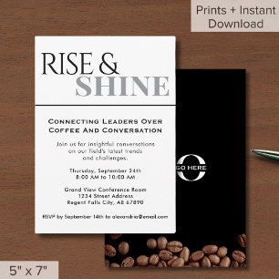 Invitación Evento de red de desayuno de negocios