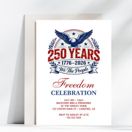 Invitación Evento del 250 Aniversario de América