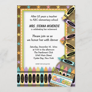 Invitación Evento escolar