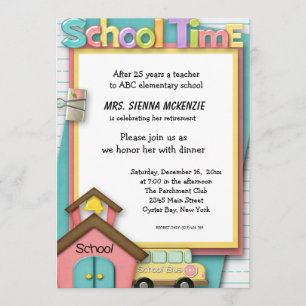 Invitación Evento escolar